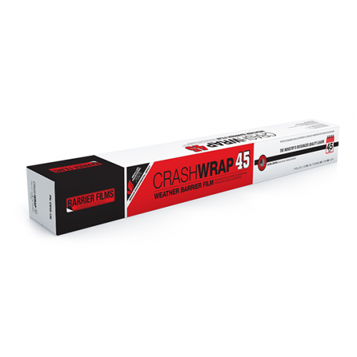 CrashWrap<sup>®</sup> 45 Film. Crash Wrap Film is a tough, flexible, self adhesive plastic film CrashWrap<sup>®</sup> 45 Film